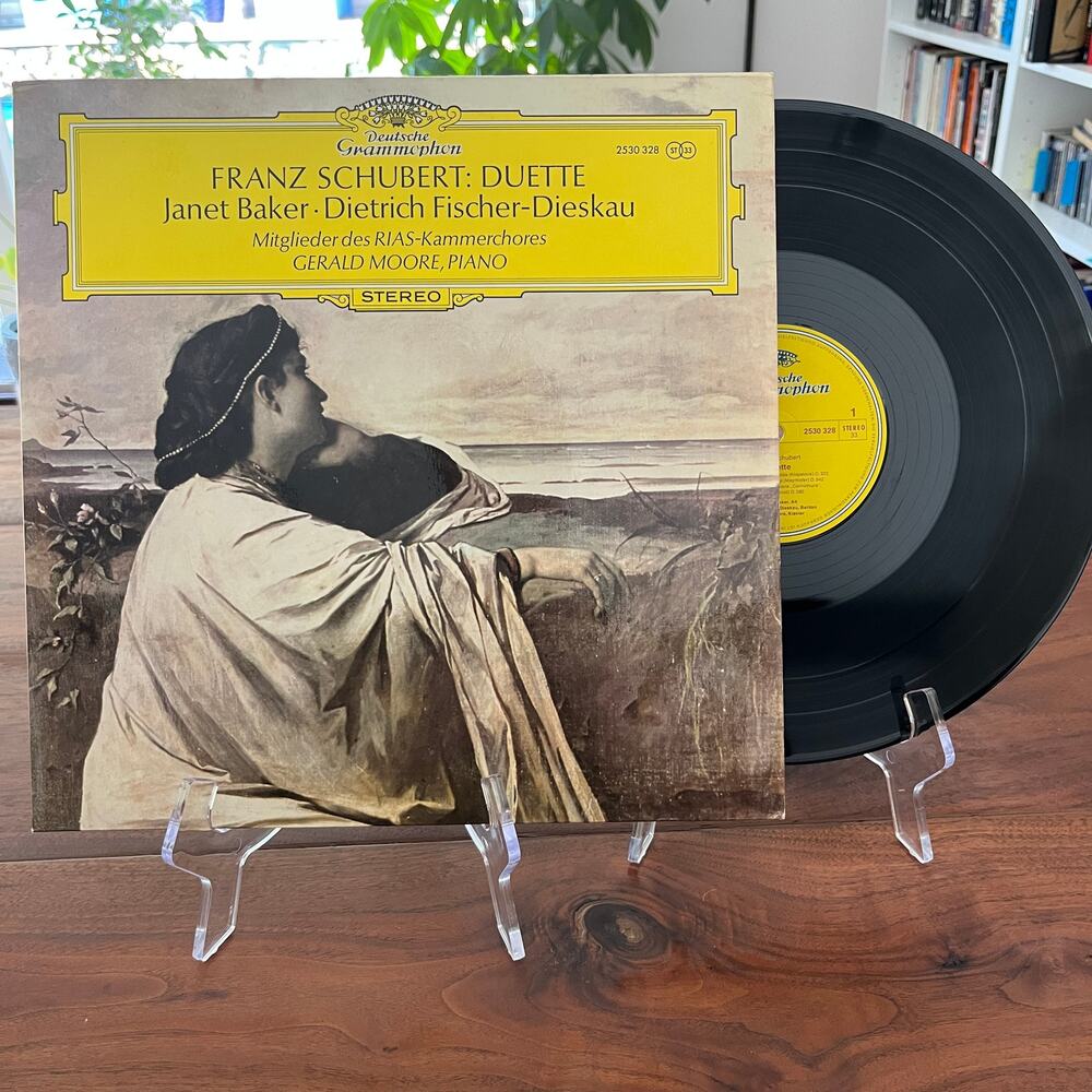 Franz Schubert Duette Janet Baker Fischer-Dieskau LP Deutsche Grammophon 2530328